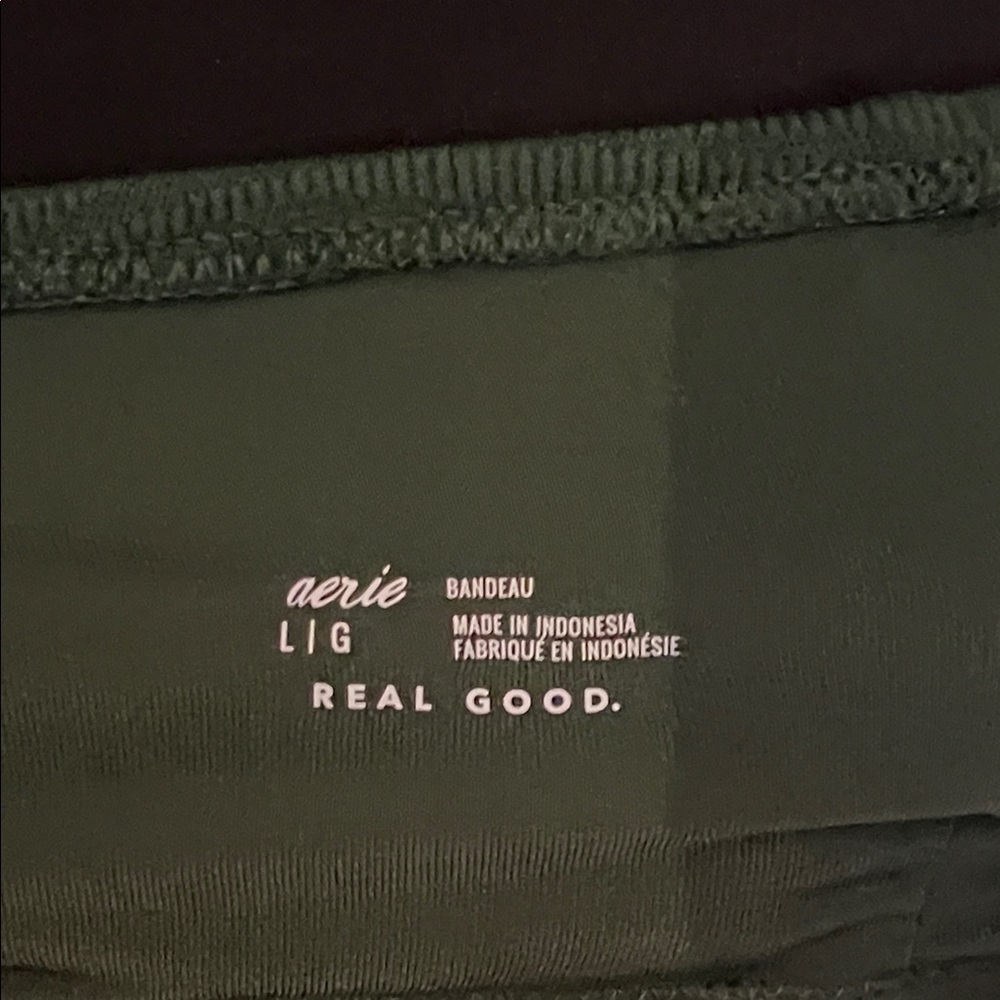 Aerie Green Halter Bikini Set - Picture 4 of 7